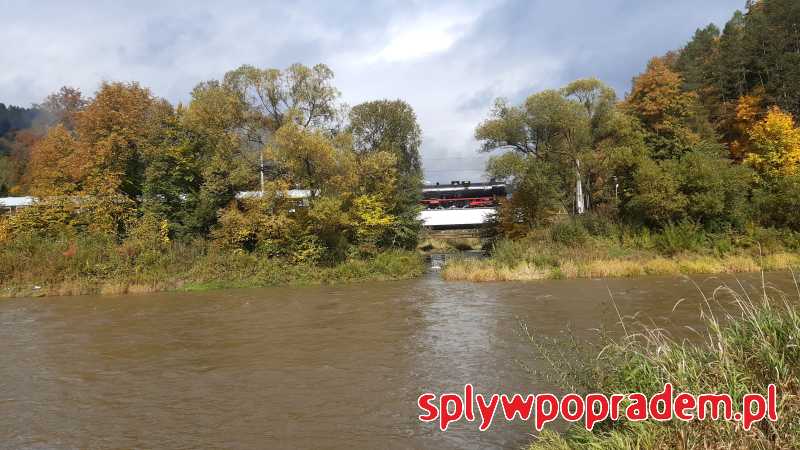 Atrakcje Muszyny i Krynicy - spływ Popradem i pociąg retro.