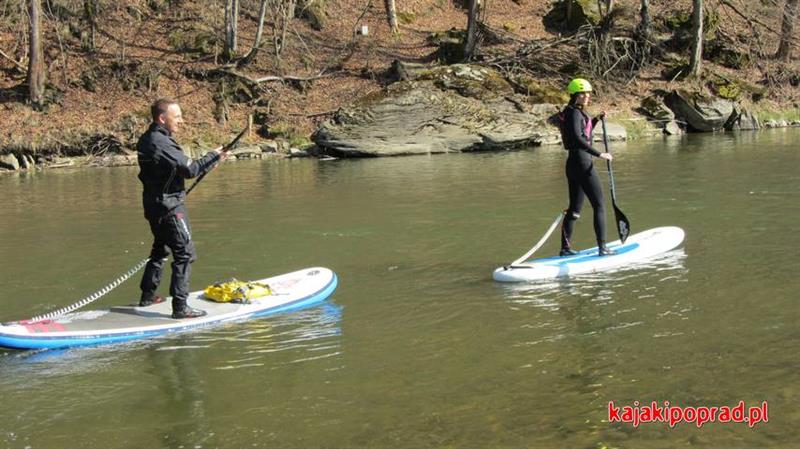 Mistrzostwa Polski SUP na Popradzie.