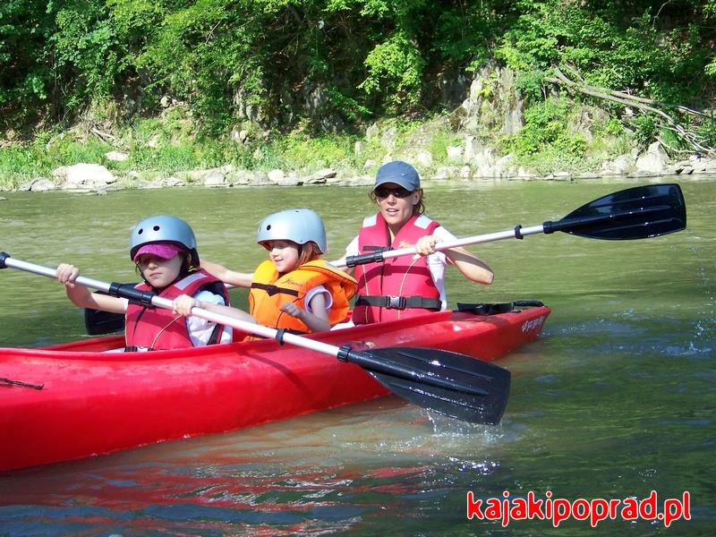 Poprad. Spływ kajakowy, Trasy, miejsca, ceny.