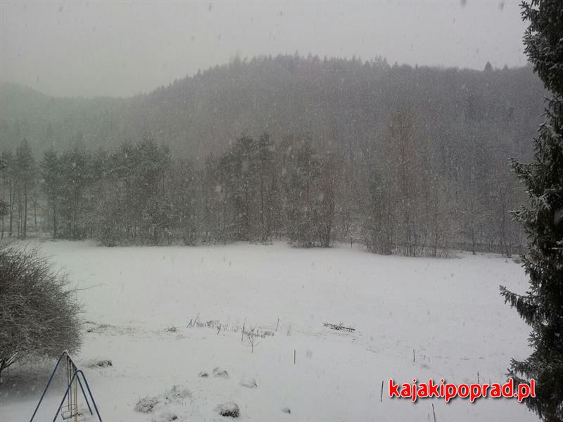 Czekamu na wiosnę w Dolinie Popradu. Spływy już niedługo.