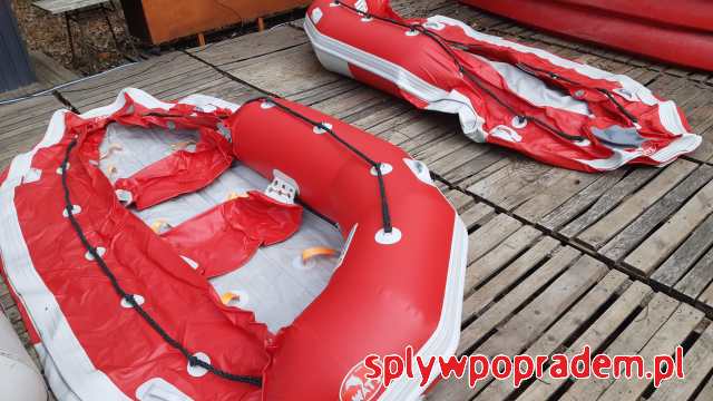 Dostawa nowych pontonów na spływy Popradem