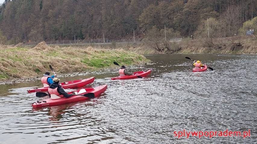 Pierwszy spływ kajakowy w 2025 r.